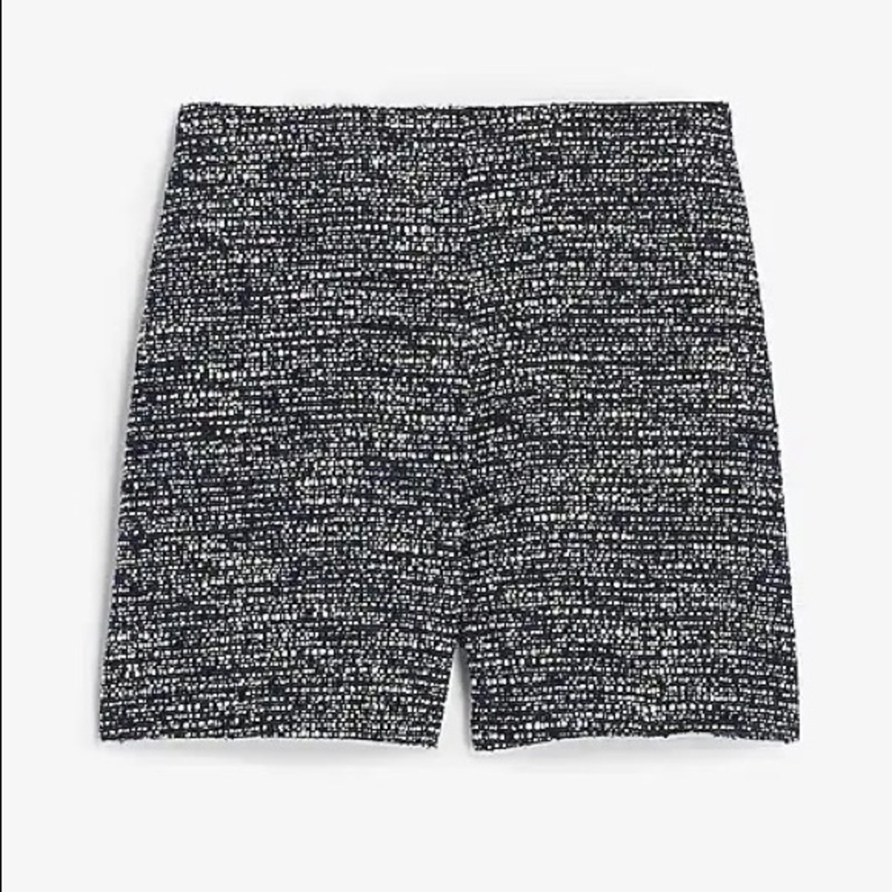 Express - High Waisted Boucle Shorts, Size 00, NEW!